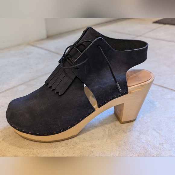 Bryr Sofie clogs in Ink (navy blue) - Picture 6 of 7